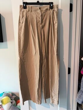 Women’s Wide-Leg Pants in Khaki
